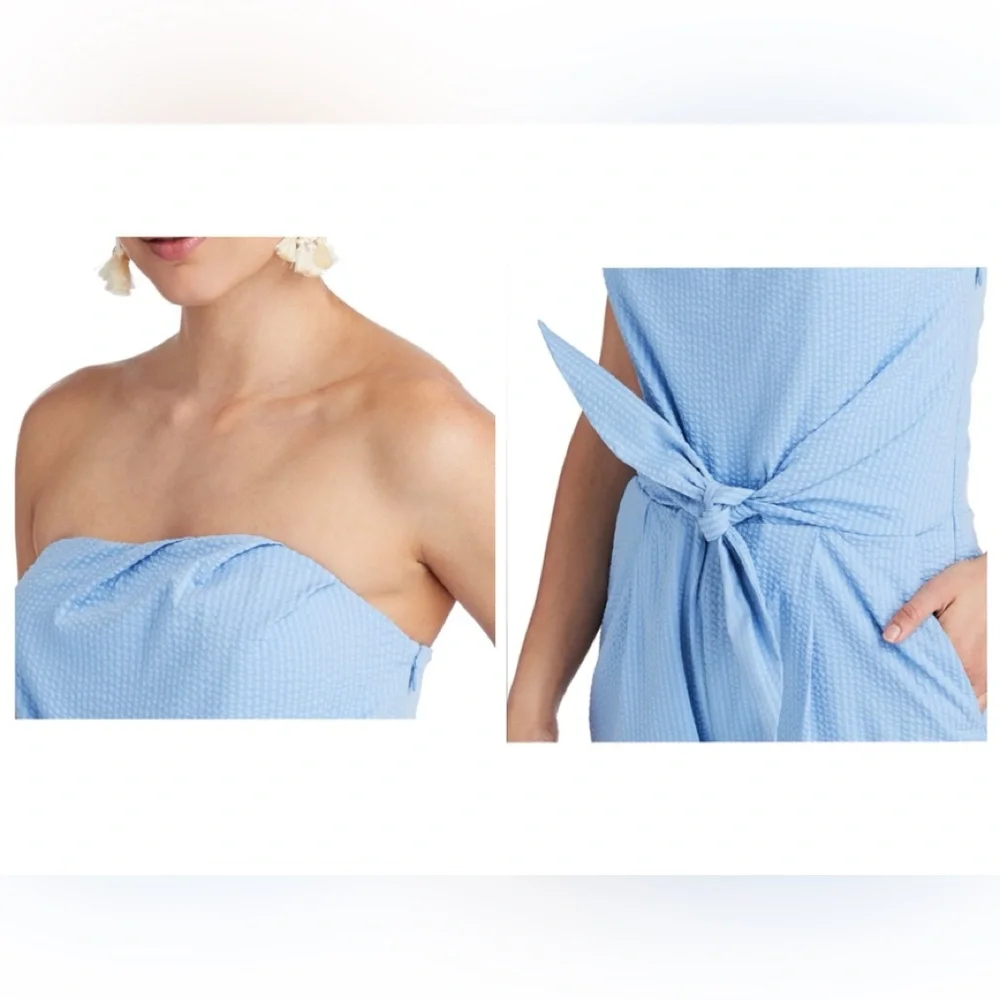 Vineyard Vines Seersucker Jumpsuit - Picture 4 of 16